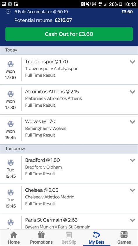 accas for today.